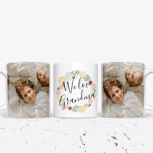 2 Couleurs Tasse personnalisée avec photo pour dire 'Nous aim