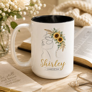 2 Couleurs Tasse personnalisée chrétienne Mon Dieu, Votre Die