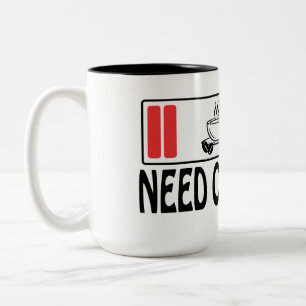 2 Couleurs Tasse personnalisée élégante   Design moderne mini