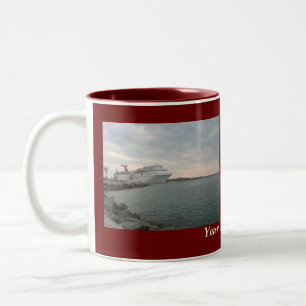 2 Couleurs Tasse personnalisée par navigation de coucher du