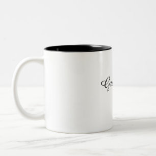2 Couleurs Tasse personnalisée pour grand-père