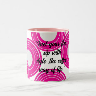 2 Couleurs Tasse pour amateurs de café