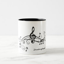 Tasse pour des pianistes