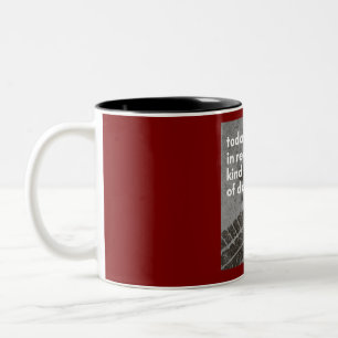 2 Couleurs Tasse pour une journée à l'envers
