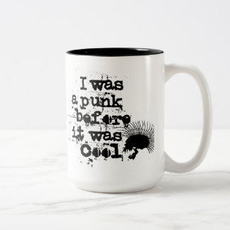2 Couleurs tasse punk