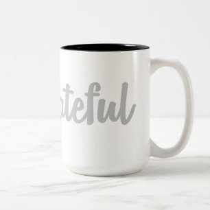 2 Couleurs Tasse reconnaissante