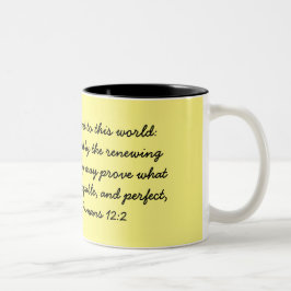 2 Couleurs Tasse Romains 12:2