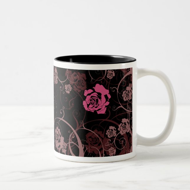 2 Couleurs Tasse Romance de crépuscule (Droit)