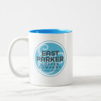 2 Couleurs Tasse ronde est de tasse de café de logo de Parker
