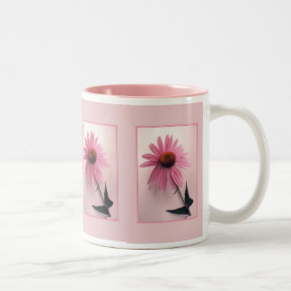 2 Couleurs Tasse rose de Coneflower