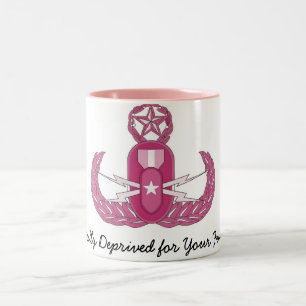 2 Couleurs Tasse rose de crabe d'EOD