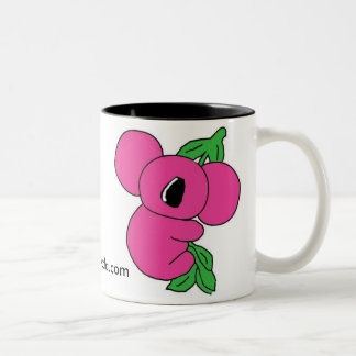 2 Couleurs Tasse rose de koala
