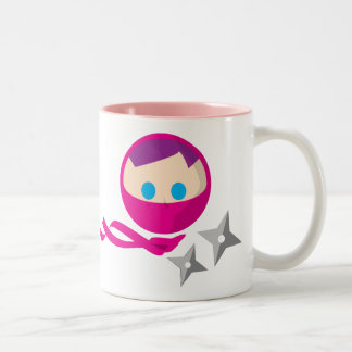 2 Couleurs Tasse rose de Ninja