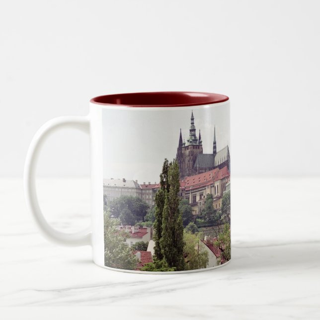 2 Couleurs Tasse royale de château (Gauche)