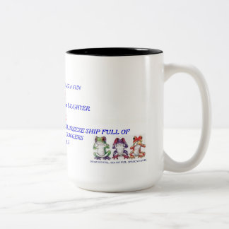 2 COULEURS TASSE SAGE DE 3 GRENOUILLES