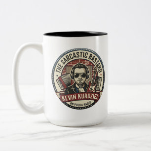 2 Couleurs Tasse Sarcastique Bâtard