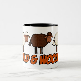 2 Couleurs tasse sauvage et laineuse