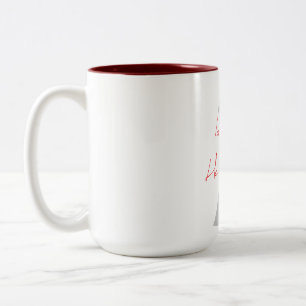 2 Couleurs Tasse Silhouette de Couple Romantique - Je suis à