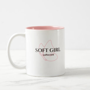 2 Couleurs Tasse Soft Girl