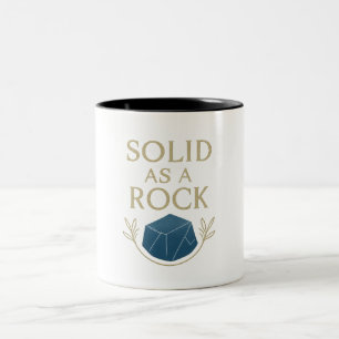 2 Couleurs Tasse - Solide comme un roc