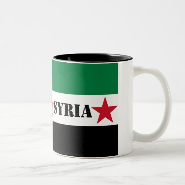 2 Couleurs Tasse syrienne de révolution (Droit)