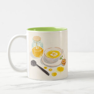 2 Couleurs Tasse Thé à la Camomille & Miel