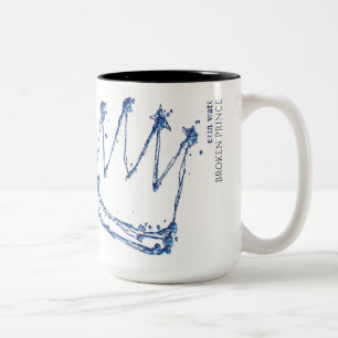 2 Couleurs Tasse unilatérale de prince cassé