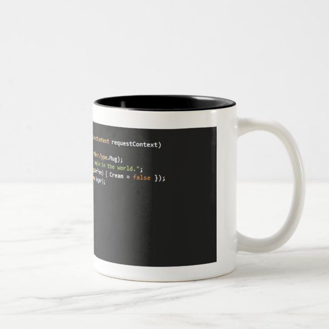 2 Couleurs Tasse v1.4.1 de programmeur (Droit)