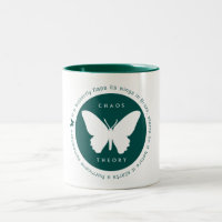 Tasse (verte) de théorie de chaos