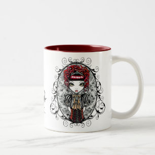 2 Couleurs Tasse victorienne gothique d'Annie Fae