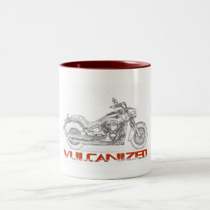 2 Couleurs Tasse vulcanisée