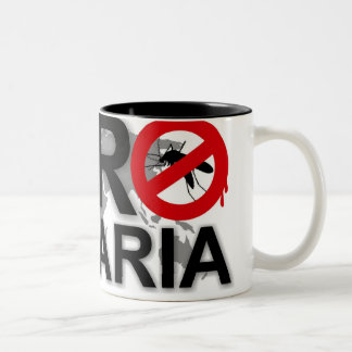 2 Couleurs Tasse zéro de malaria