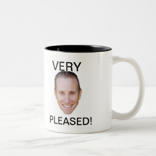 2 Couleurs TRÈS HEUREUX ! Tasse commémorative