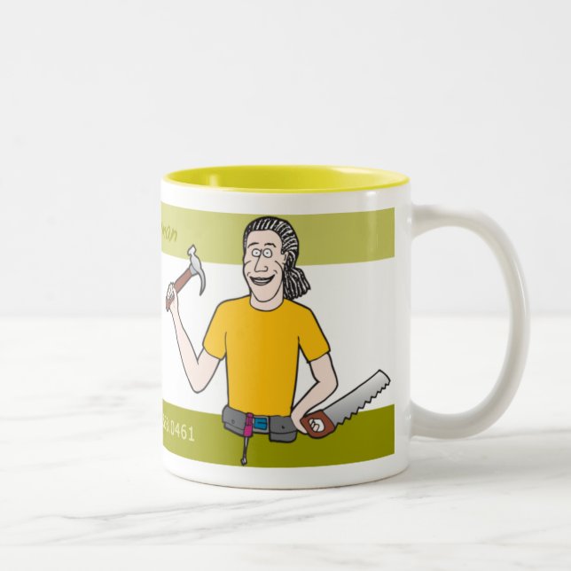 2 Couleurs Type avec une tasse de marteau (Droit)