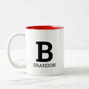 2 Couleurs Un cadeau de tasse à café couleur deux tons avec m