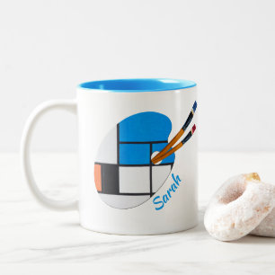 2 Couleurs Une belle tasse représentant un tableau de Paul Kl