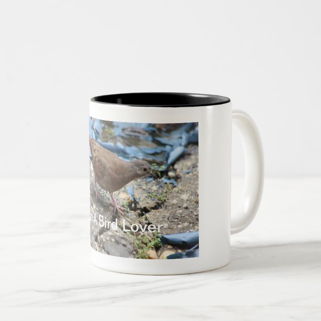 2 Couleurs Une tasse pour les amateurs d'oiseaux (Devant droit)