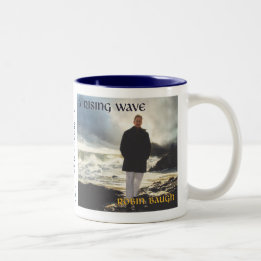 2 Couleurs "Une vague en hausse" 11 onces. tasse