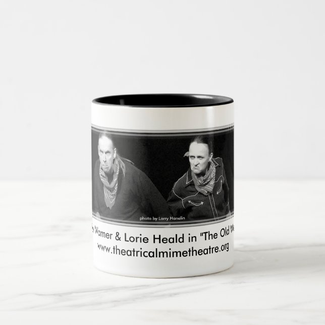 2 Couleurs Vieille TASSE occidentale (Centre)