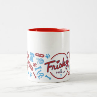 2 Couleurs Vif dans Philly : Tasse de café de conception de