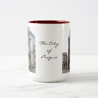 2 Couleurs Ville de tasse de Prague