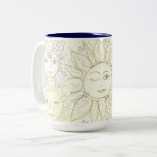 2 Couleurs Voici le soleil - tasse de café