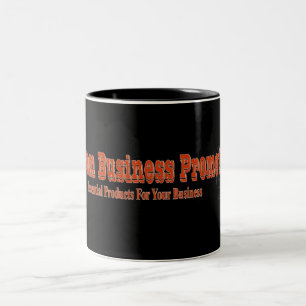 2 Couleurs Votre tasse de logo d'affaires