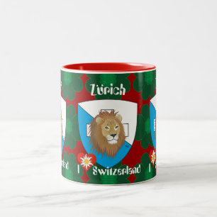 2 Couleurs Zürich Schweiz Suisse Svizzera Tasse