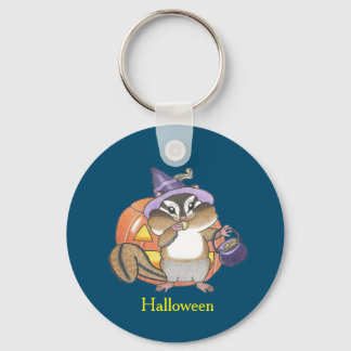 2 Designs Chipmunk Eichhörnchen Halloween Schlüsse Schlüsselanhänger