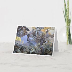 #2 Die Feier von Svantovit, Mucha Karte