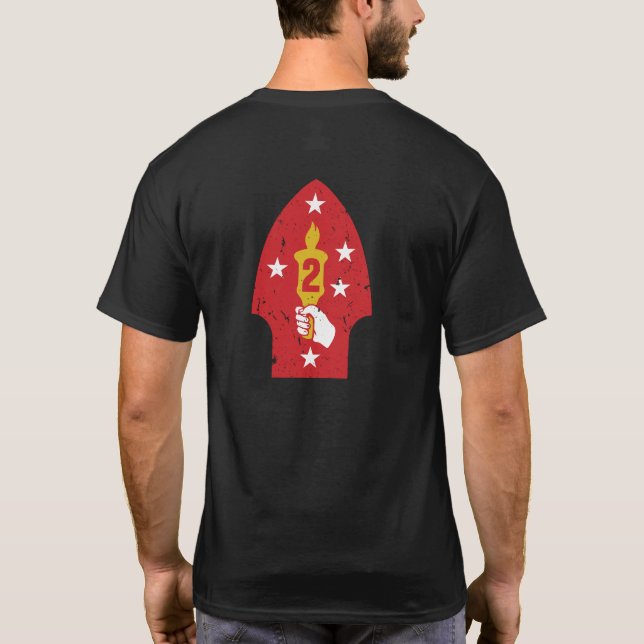 2. Division "The Silent Second" Custom T-Shirt (Rückseite)