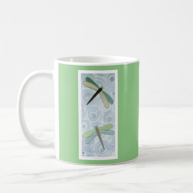 2 Dragonflies #1 Kaffeetasse (Links)