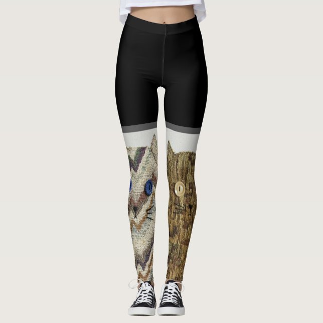 2 Fat Cats #1 Leggings (Vorderseite)