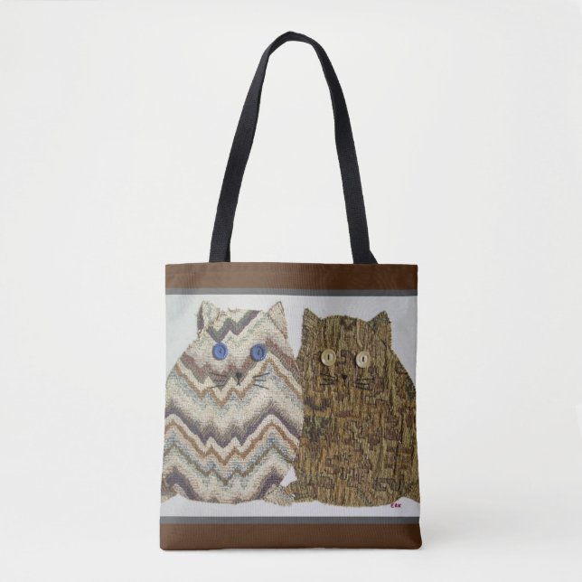 2 Fat Cats #1 Tasche (Vorderseite)